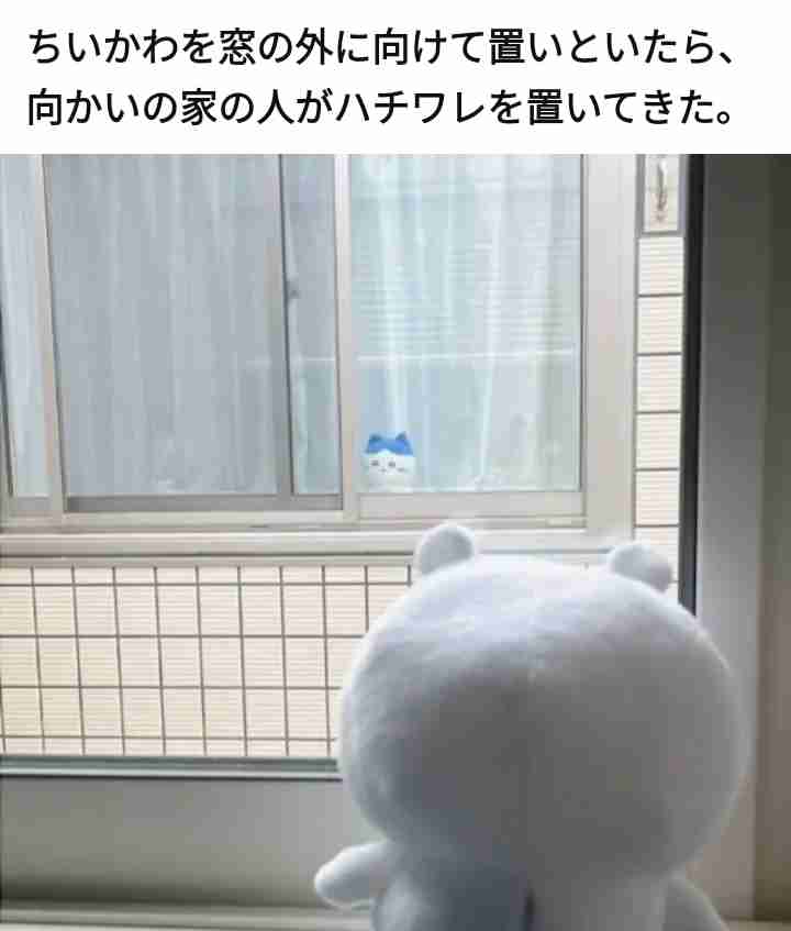気になる隣人の行動