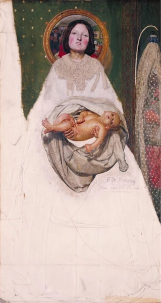 うっすら怖いと思う絵画を貼るトピ
