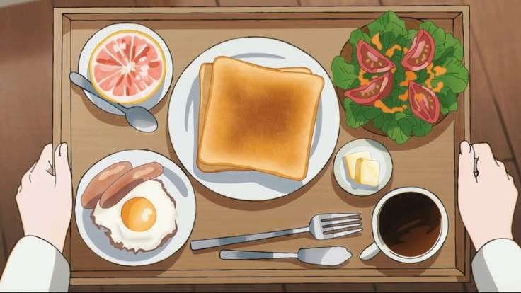 アニメの食べ物のシーンを貼って作品名を当ててもらうトピpart7
