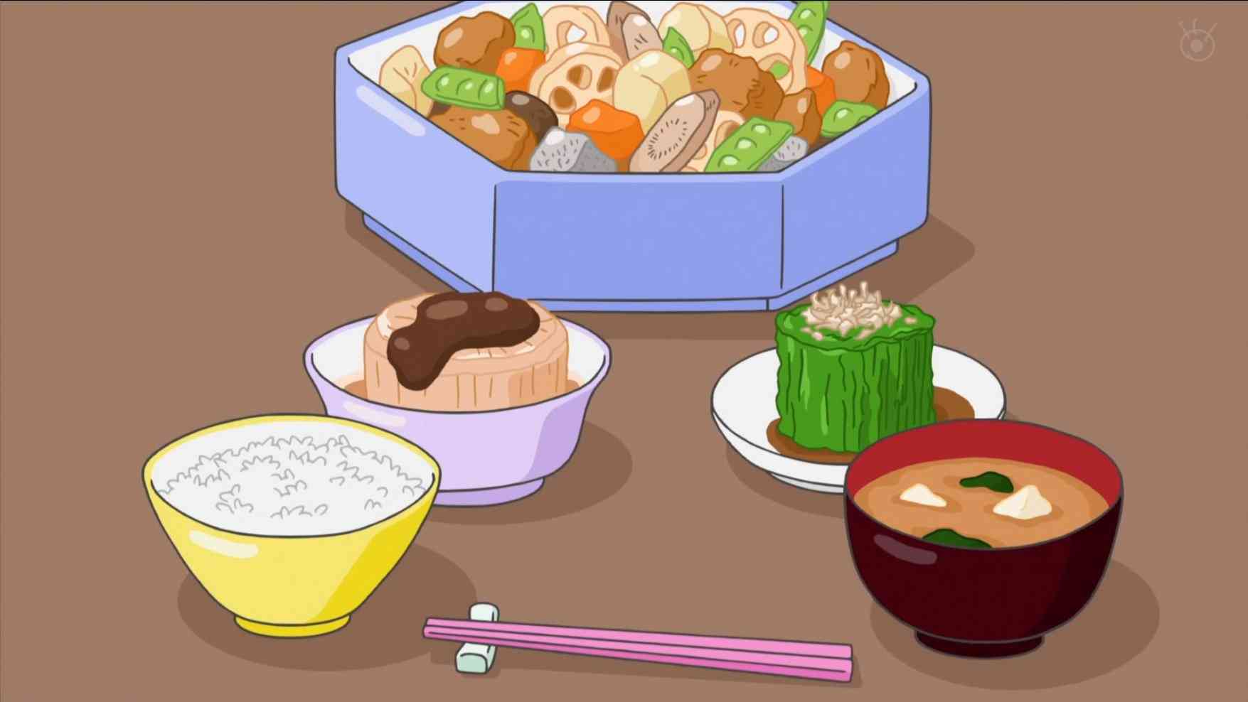 アニメの食べ物のシーンを貼って作品名を当ててもらうトピpart7