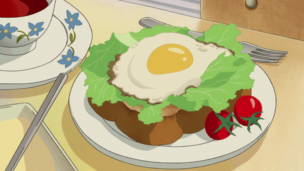 アニメの食べ物のシーンを貼って作品名を当ててもらうトピpart7