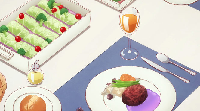 アニメの食べ物のシーンを貼って作品名を当ててもらうトピpart7
