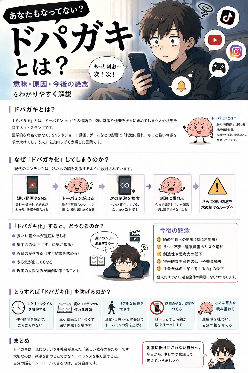 ドパガキでは無いけど短縮思考な人ー