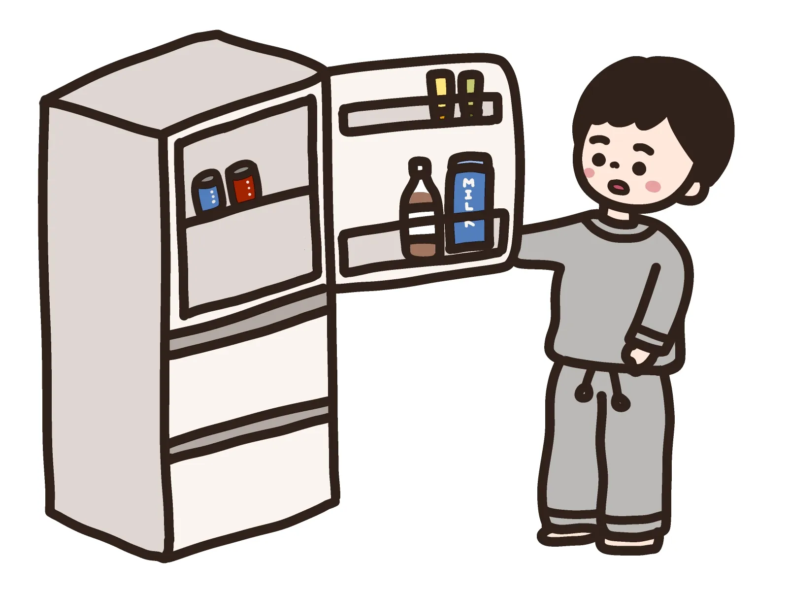 【一人暮らし】冷蔵庫のサイズは?