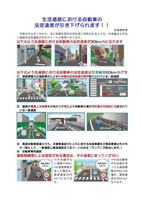 あすから時速30キロに…生活道路での上限、大幅に引き下げ きっかけは園児4人が死亡した川口の事故