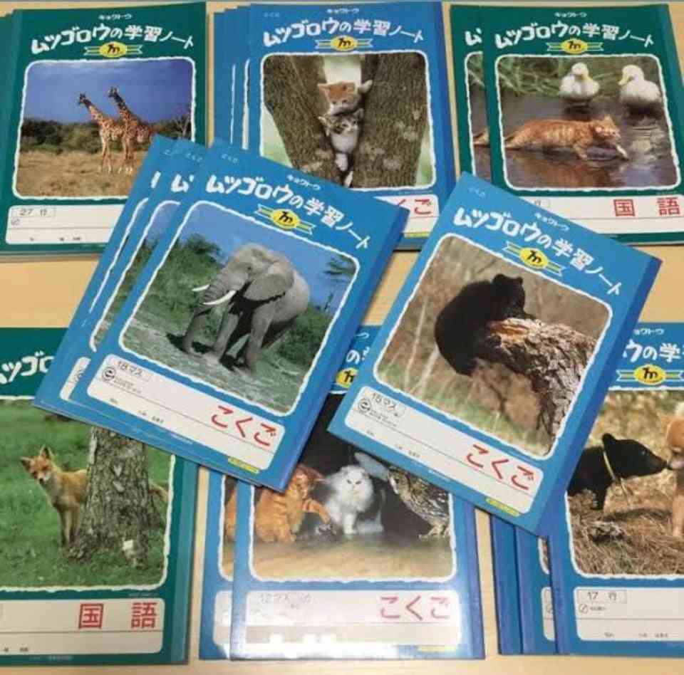 『ちいかわ』ジャポニカ学習帳とコラボ レトロなデザインで全8種類