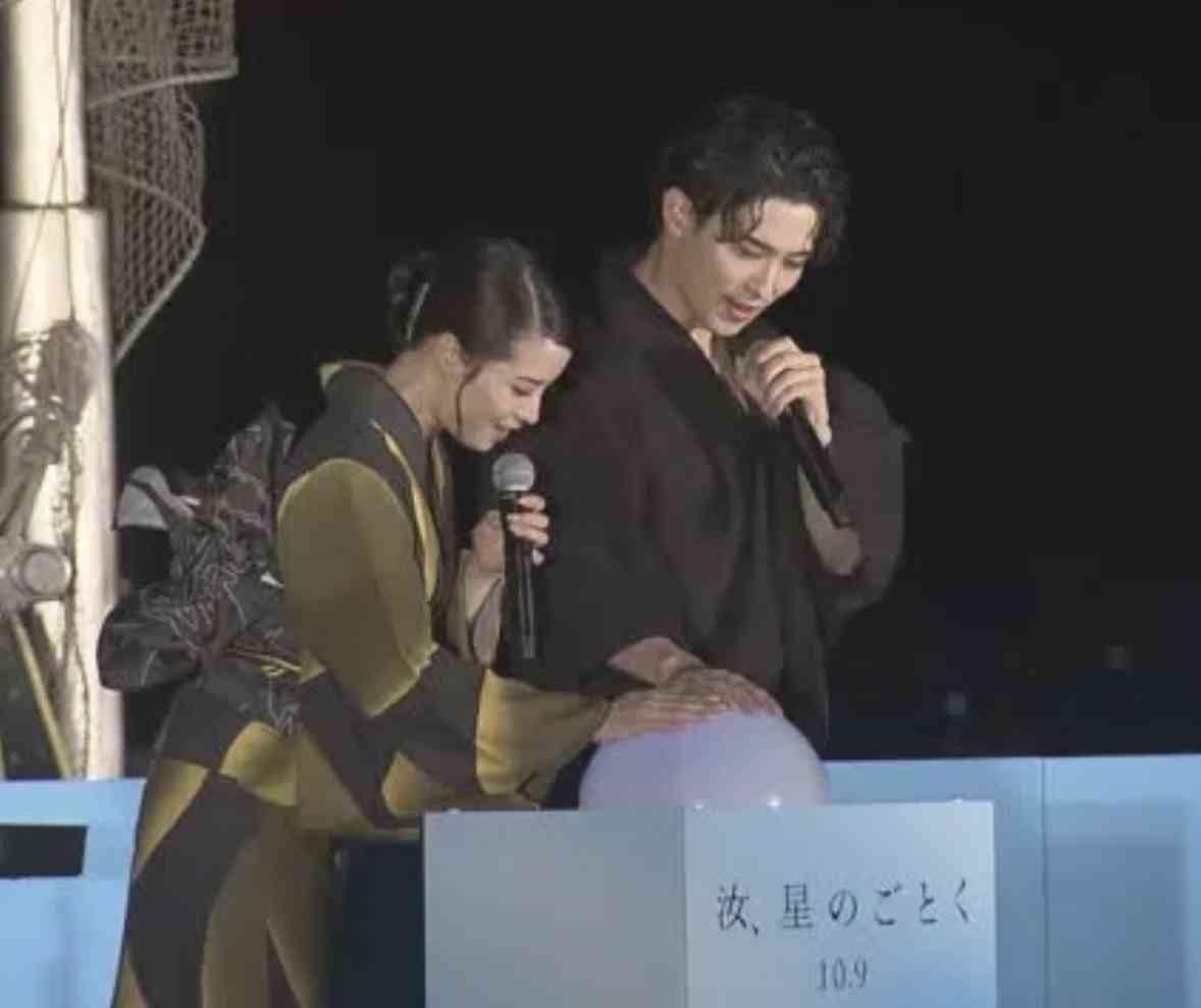 映画「汝、星のごとく」ダブル主演横浜流星＆広瀬すずが撮影地の今治に凱旋