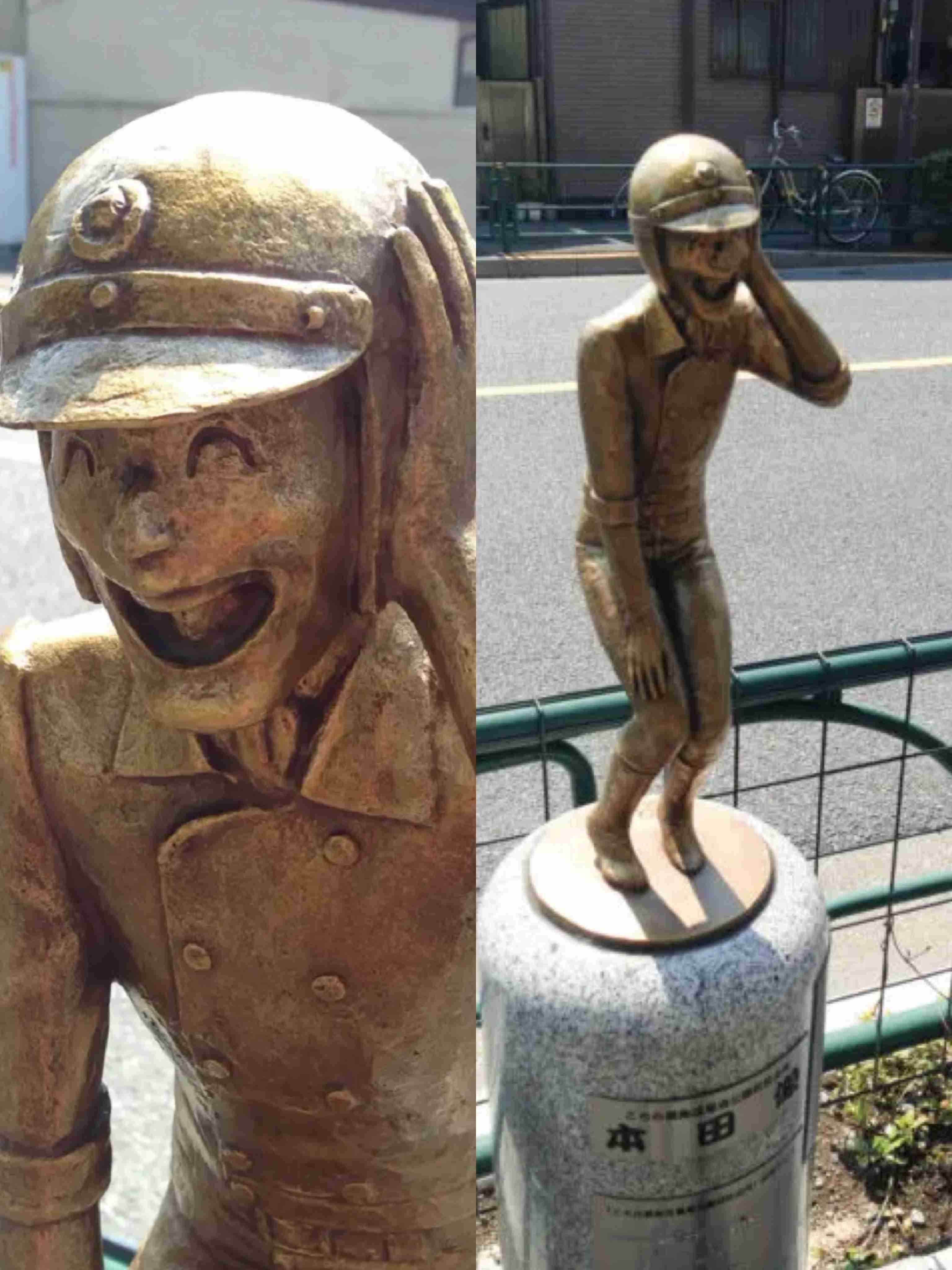 キャラクターの銅像が見たい！