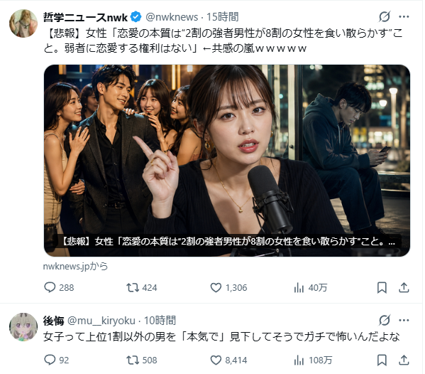 「男は年収が高ければ、おじさんでも結婚できる」は大間違い…年齢×年収別で見えた「恋愛獲得数」の残酷な実態