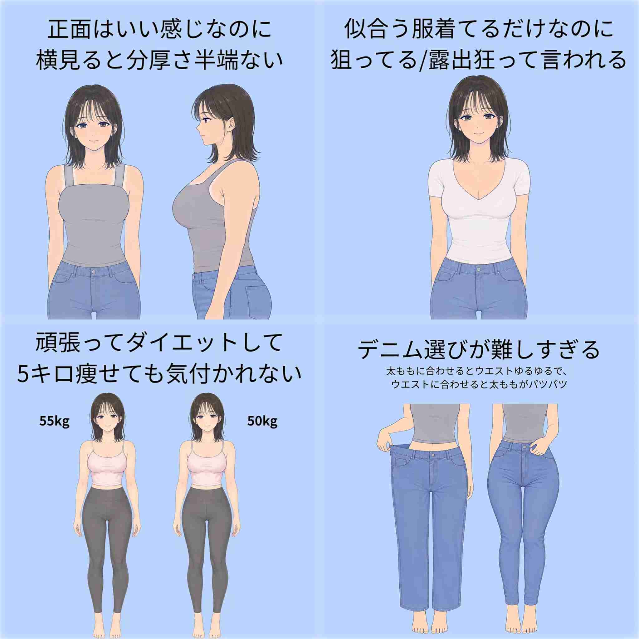 骨格ストレートって一番スタイルいいですよね?
