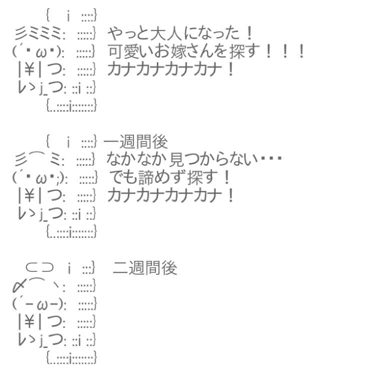 アスキーアート貼って行こう part3