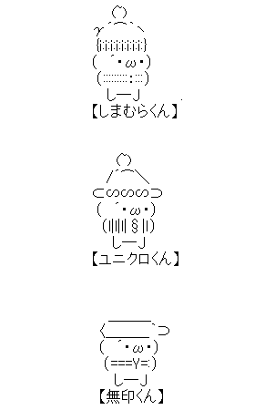 アスキーアート貼って行こう part3