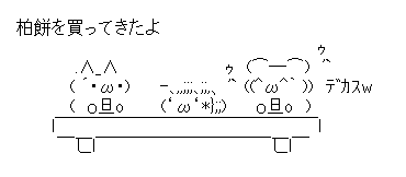 アスキーアート貼って行こう part3