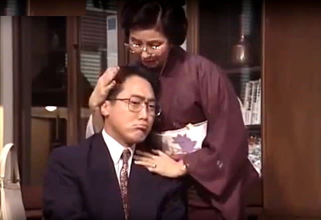 親の前での自分