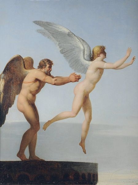 今日の状況を絵画で報告するトピ