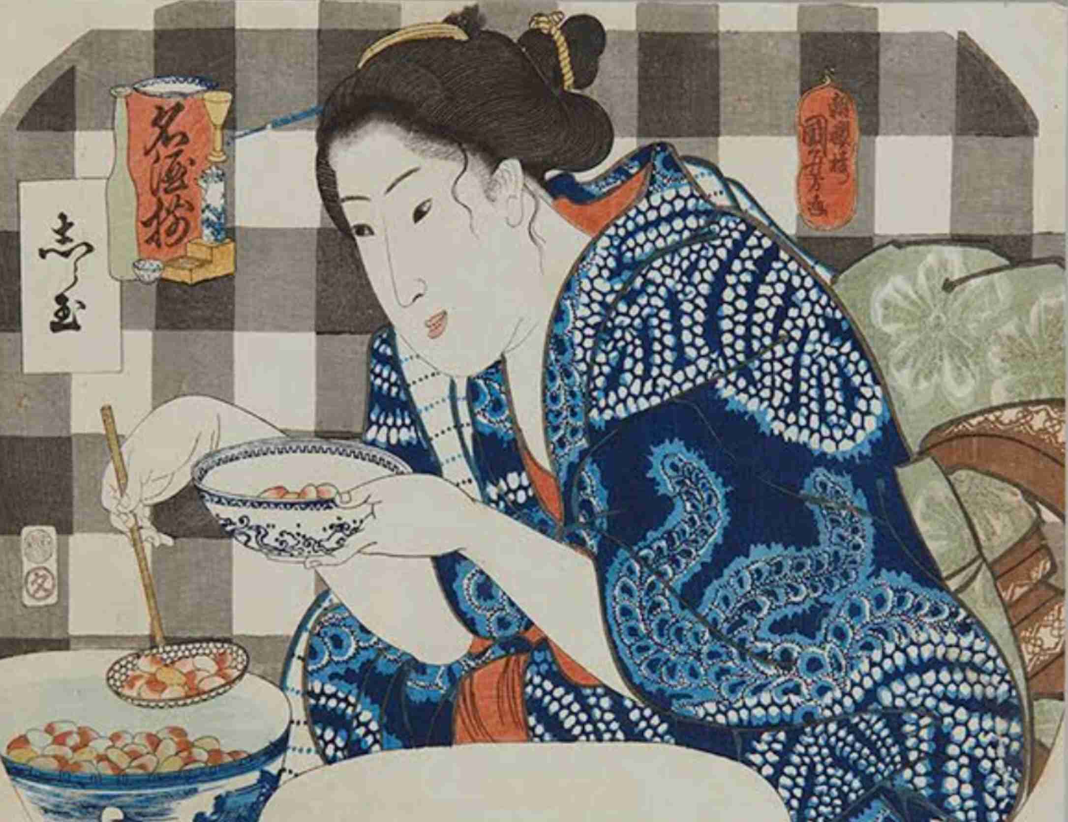 今日の状況を絵画で報告するトピ