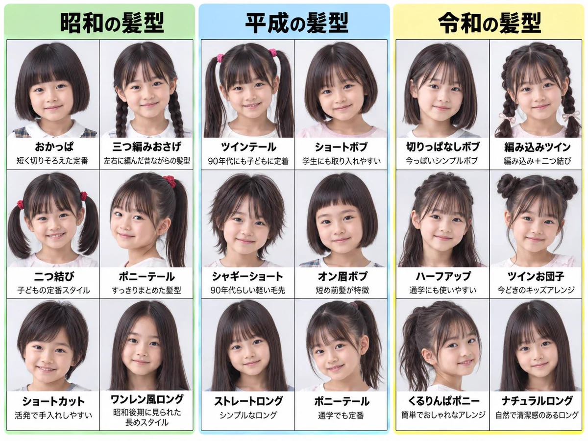 ずっと同じ髪型の人💇♀️