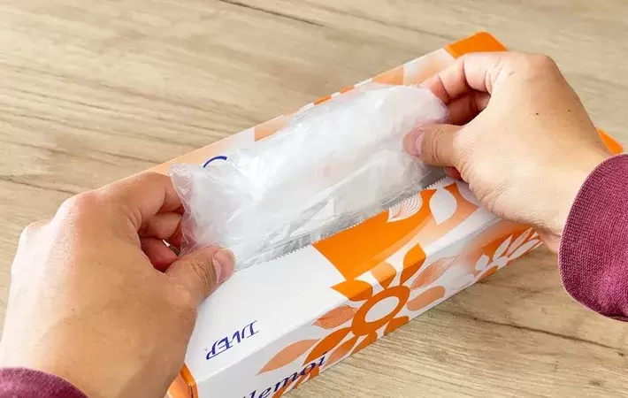 レジ袋の収納