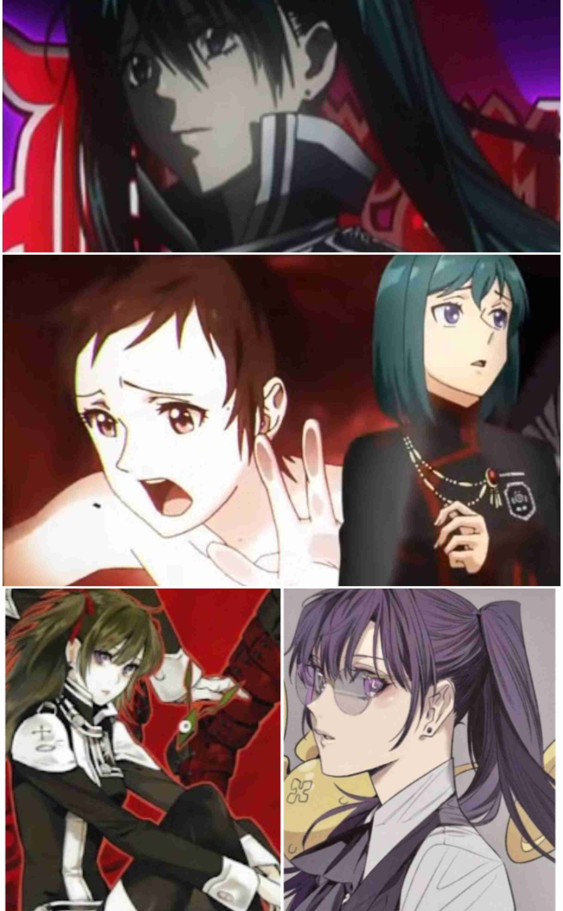 原作とアニメで髪色が違うキャラは?