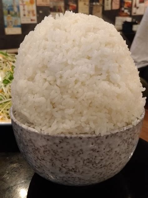 白米が好きな人