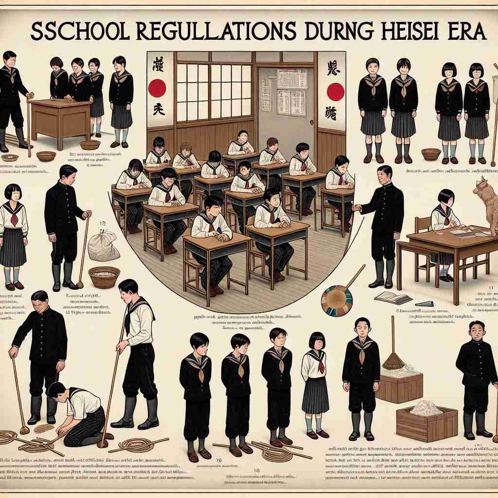 子供が通う中学の校則が古臭い