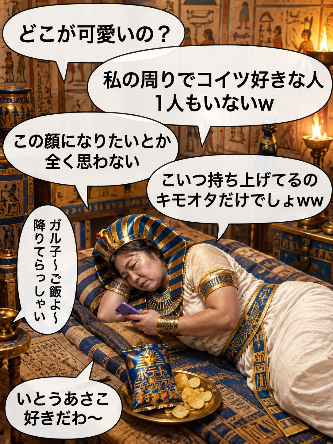 古代エジプトの髪型事情。かつらやヘアスタイルは身分を証明するものだった