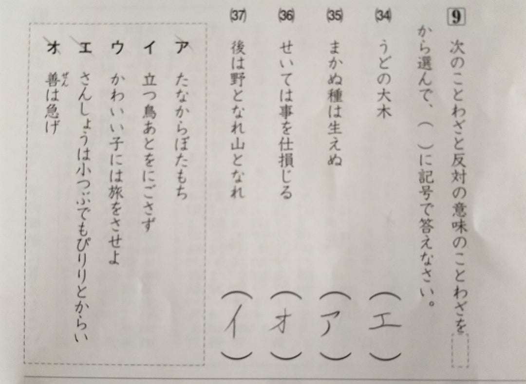 今までことわざを誤用している例見たことありますか?