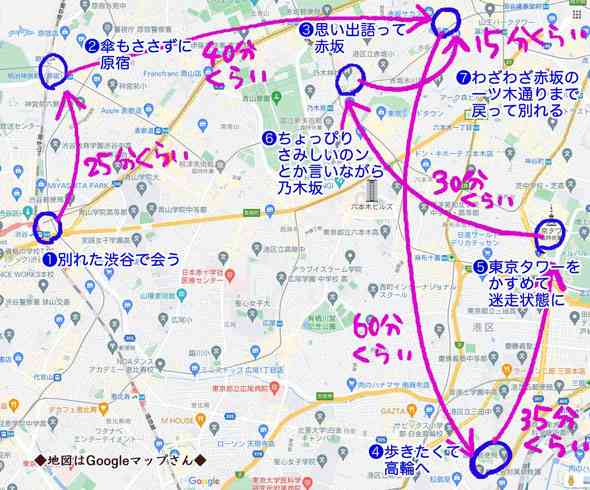 東京散歩をしたいと思っています