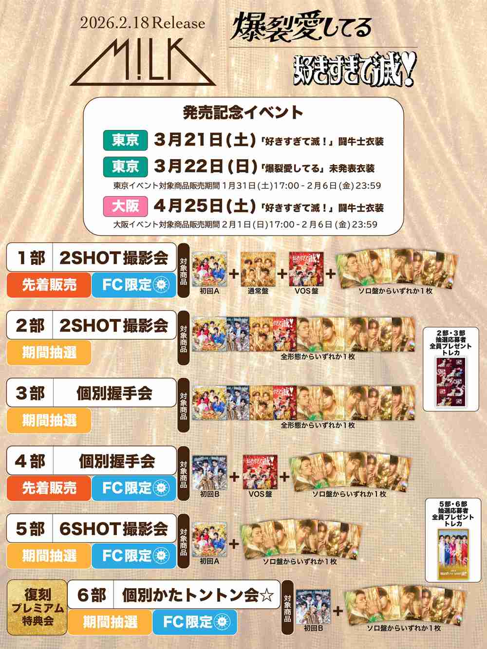 M!LK、初日売上72.5万枚で「デイリーアルバム」1位 初日にして今年度最高初週売上を記録【オリコンランキング】
