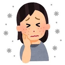 秋の肌荒れ