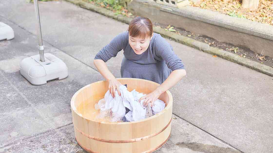 洗濯が出来ない…