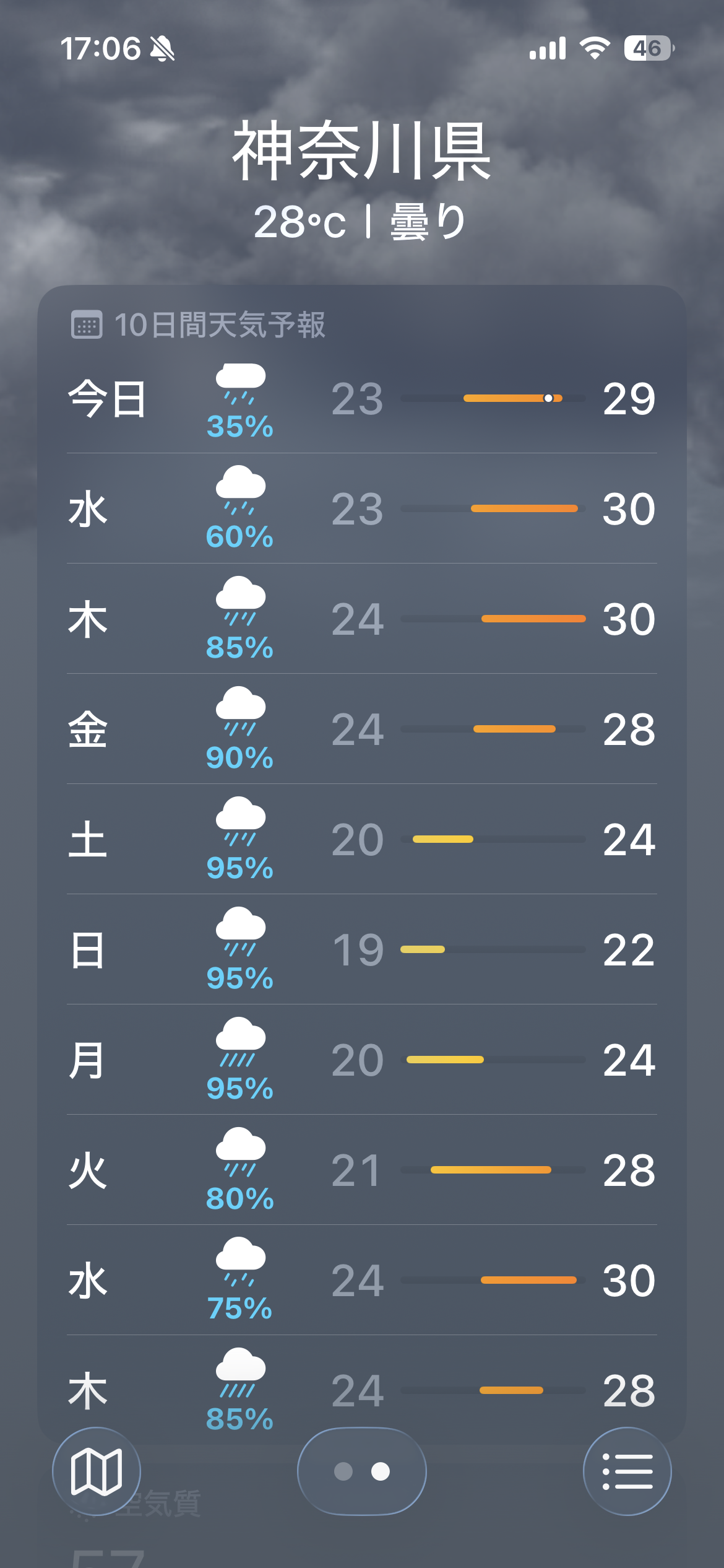 今年、秋がありそうですね！