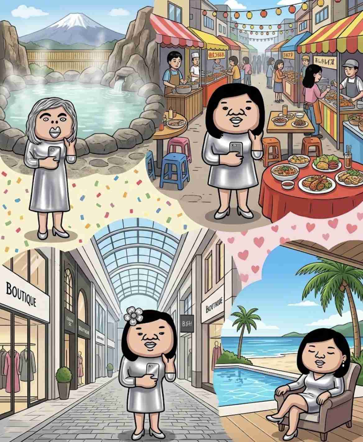 長期間海外旅行したことある人