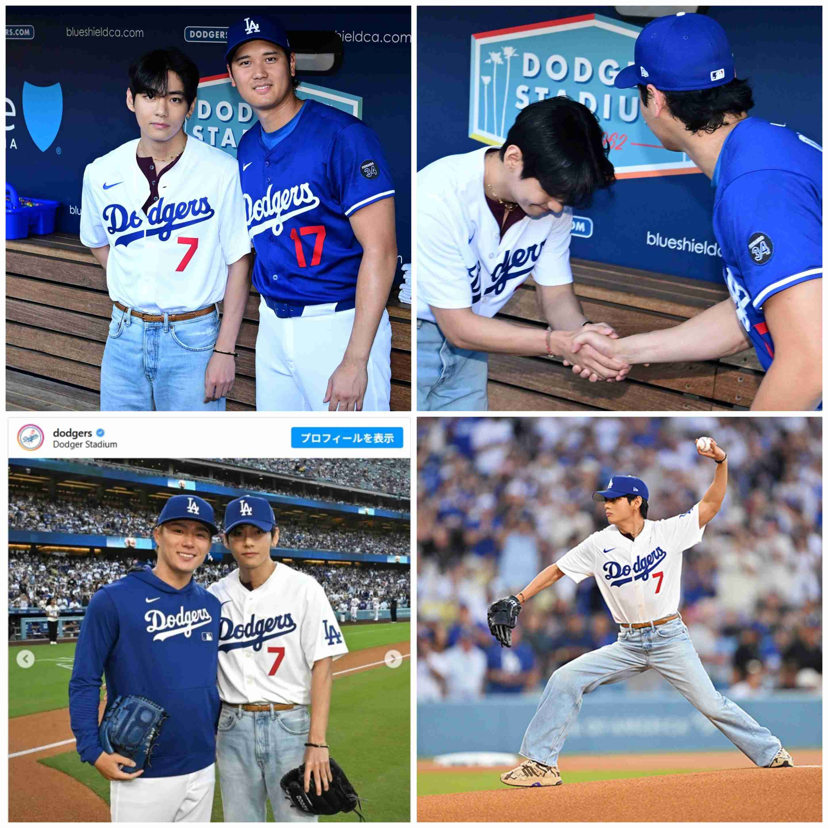 Number_i 岸優太が佐々木朗希相手に速球投げ込む　始球式でドジャースタジアムがどよめく　平野紫耀「すてきな経験」神宮寺勇太「うれしく思う」