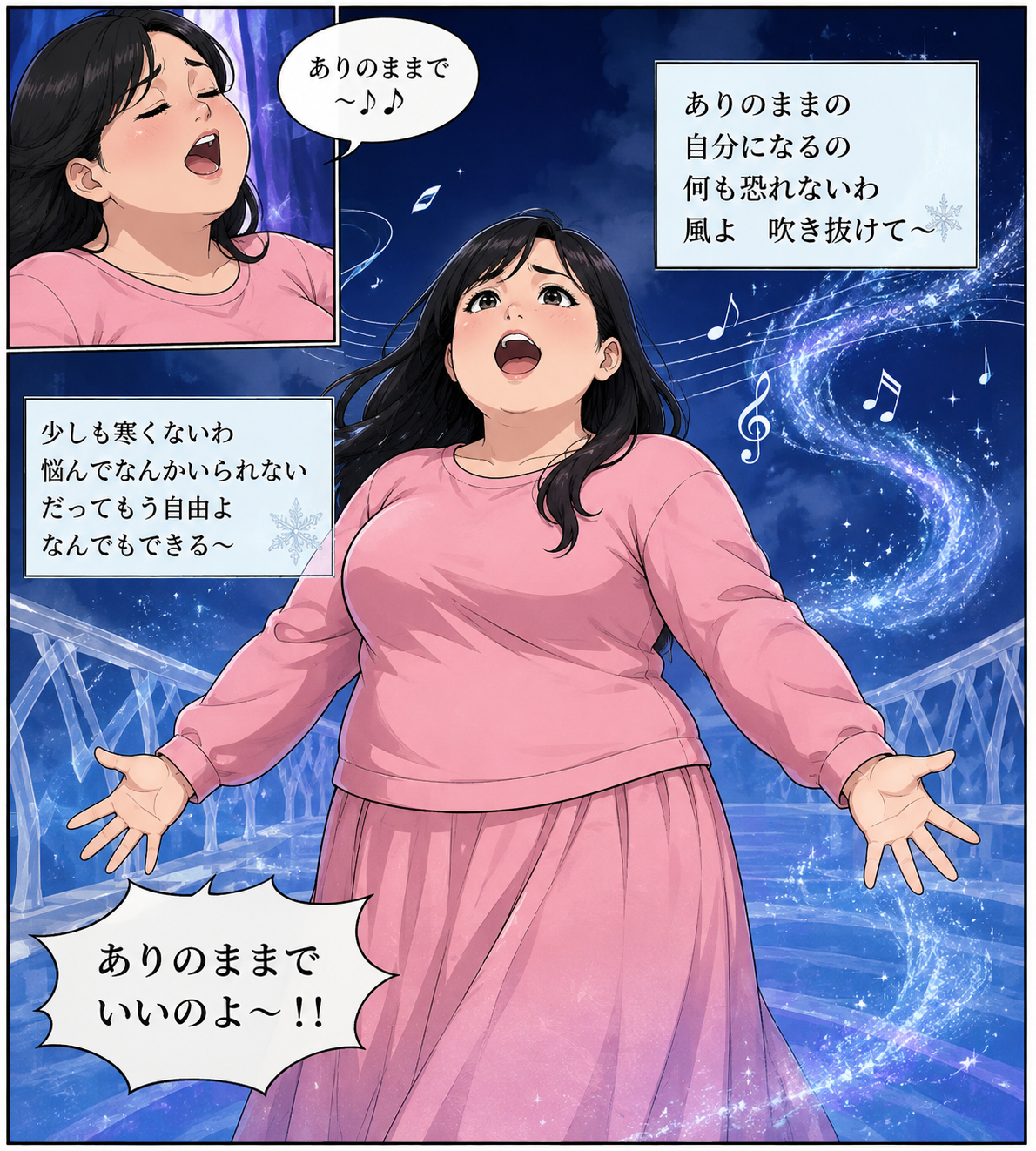 食べたい物食べて太る事を受け入れたい