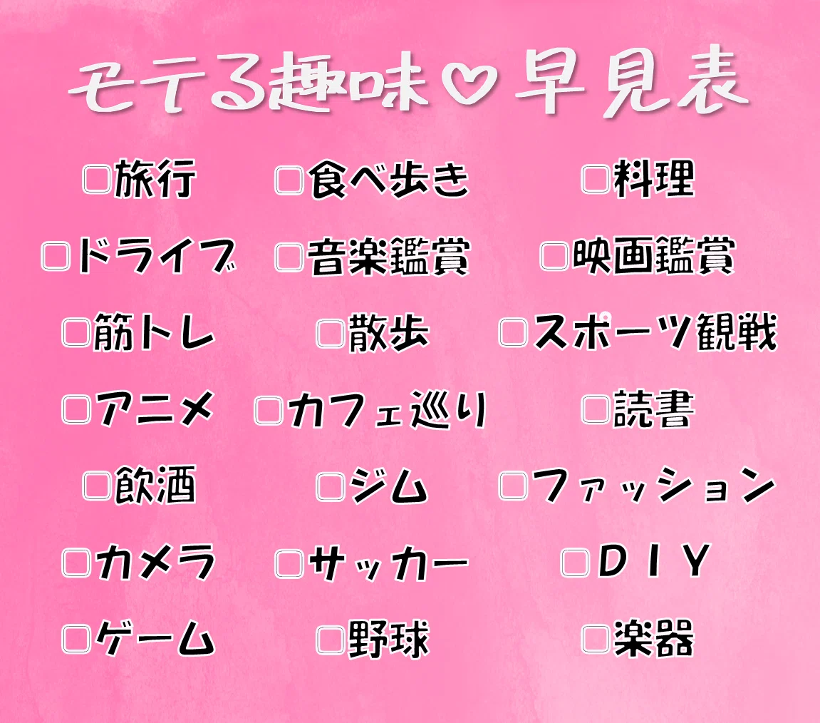 飽きてきちゃった趣味💔