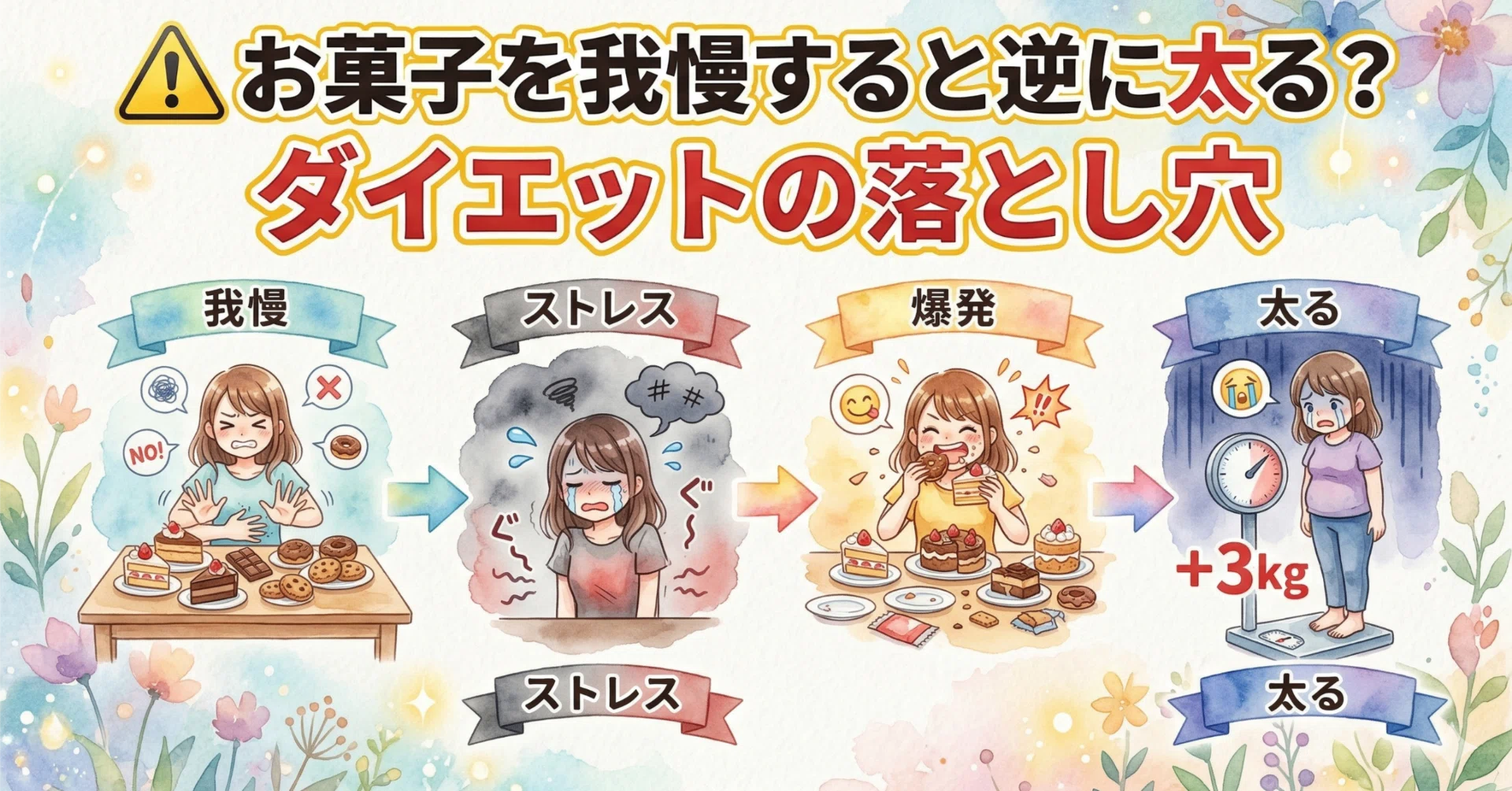 過食衝動が出ないダイエット法ってないんですか？？