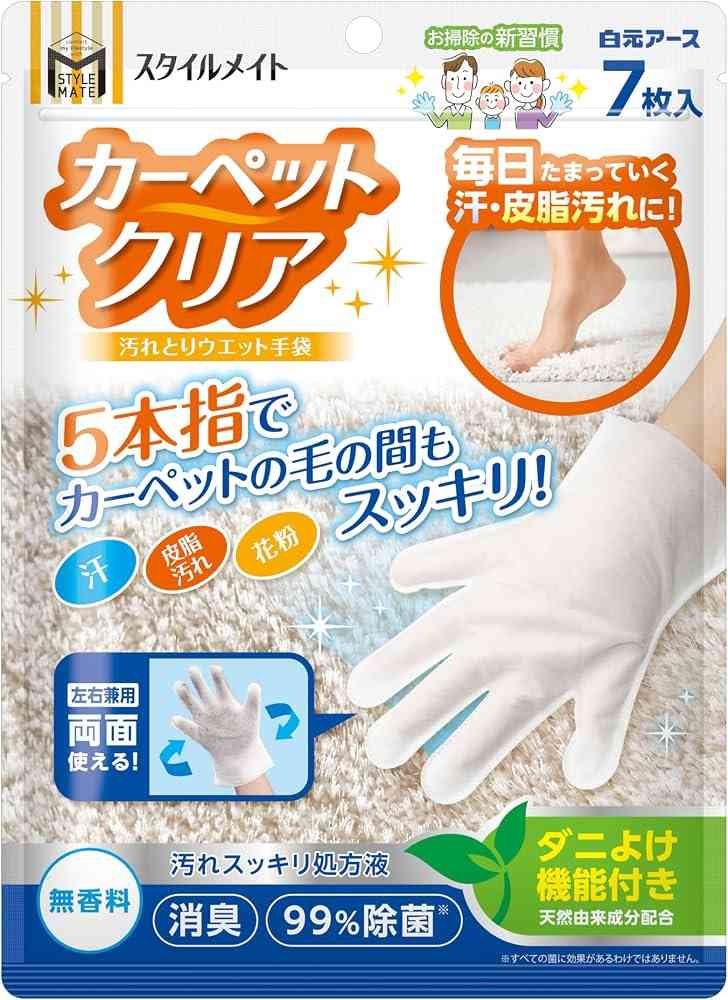 カーペットの掃除
