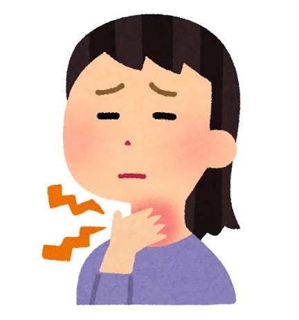 秋の花粉にやられている人