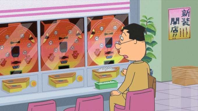 夫が気晴らしにスロットへ行く