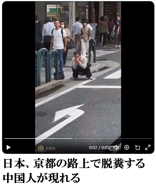 「中国人はどこでも大便をする」…これって都市伝説?それとも真実⁉ 在日9年目の中国人YouTuberがリアルを暴く!