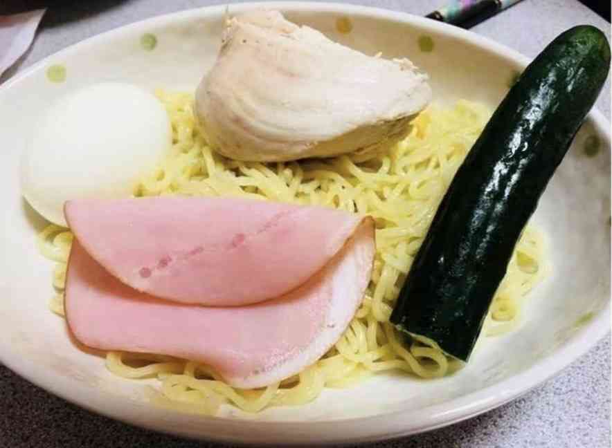 冷やし中華の献立