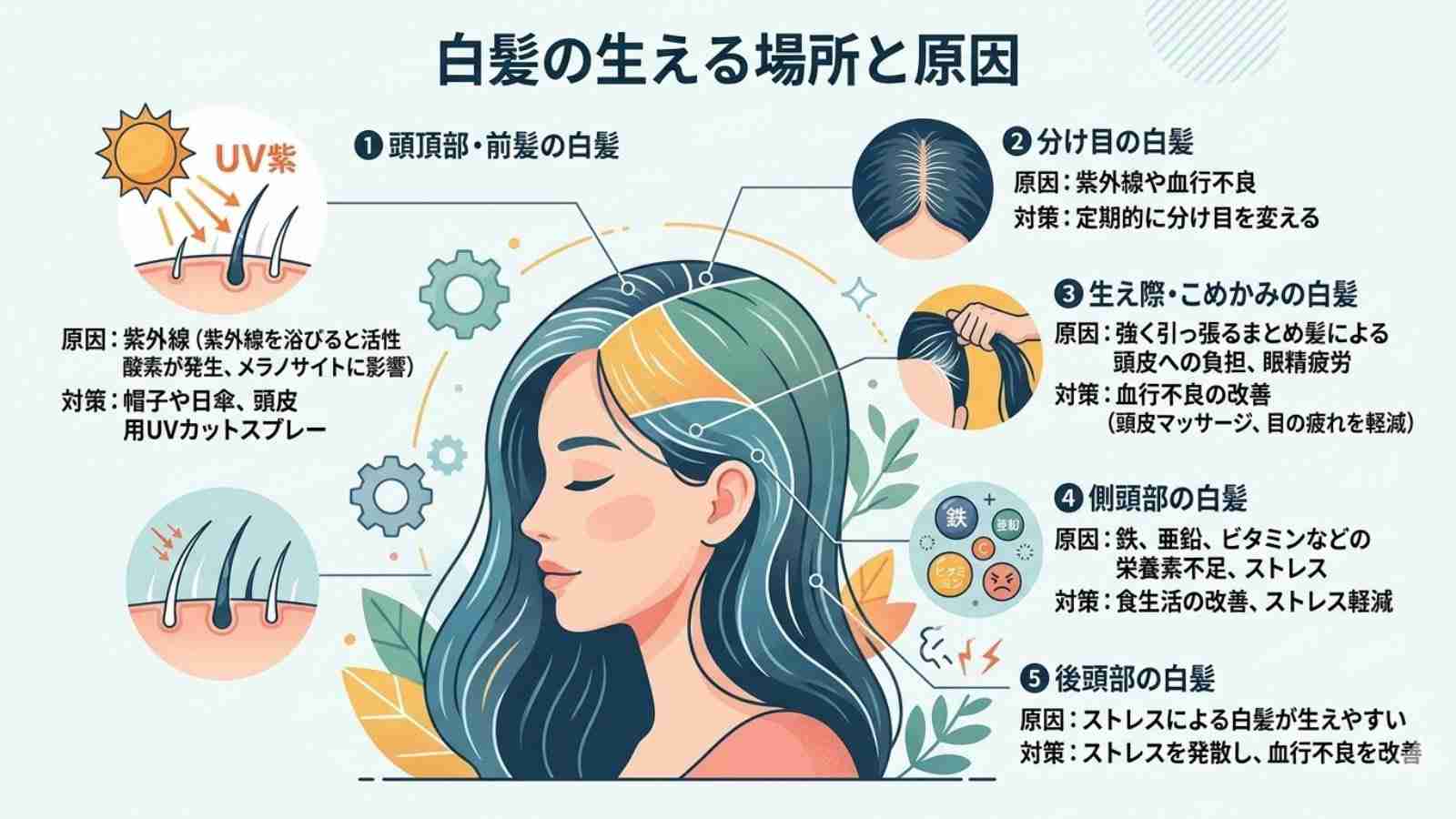 あなたはいつから?【白髪】