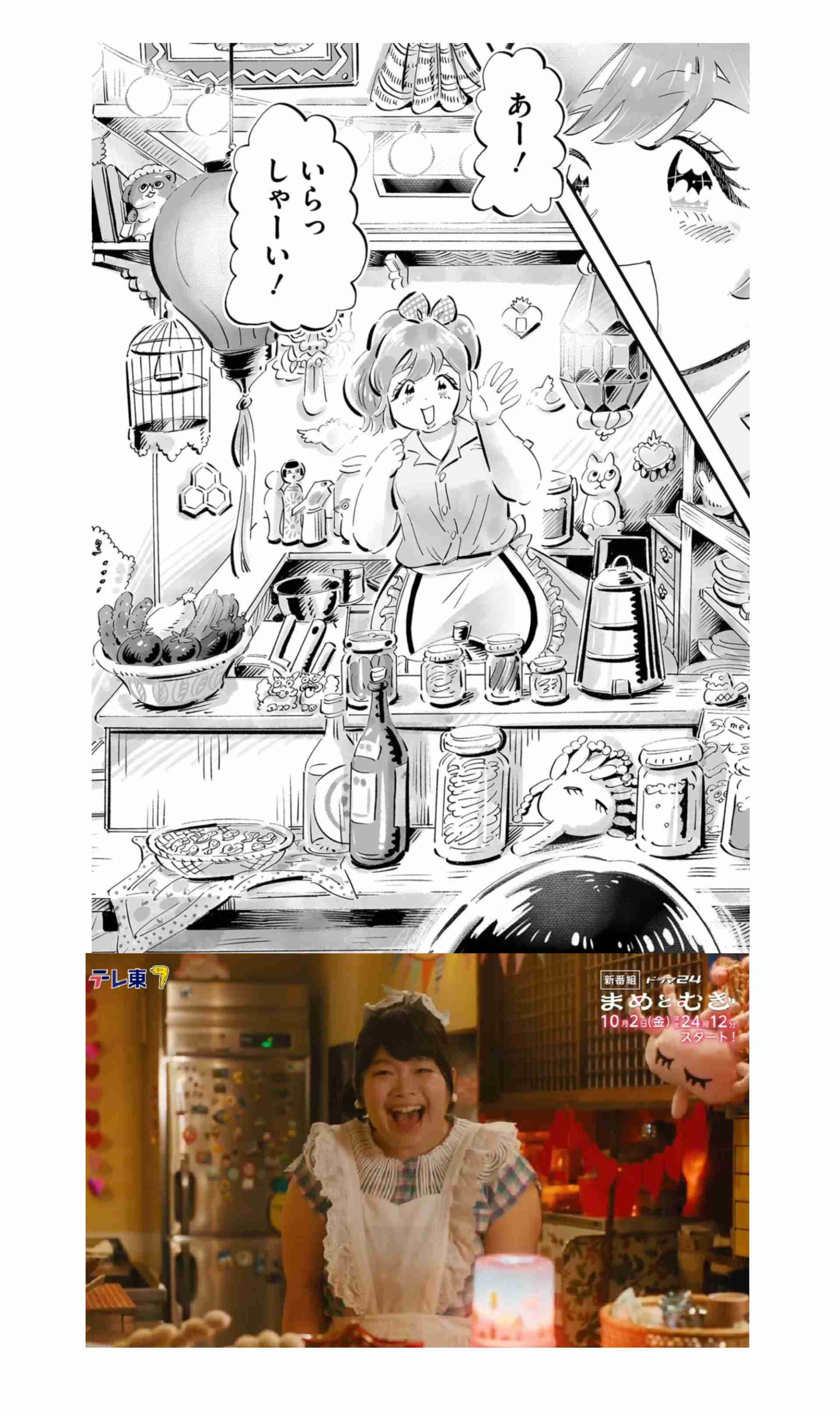 【実況・感想】ドラマ24　まめとむぎ