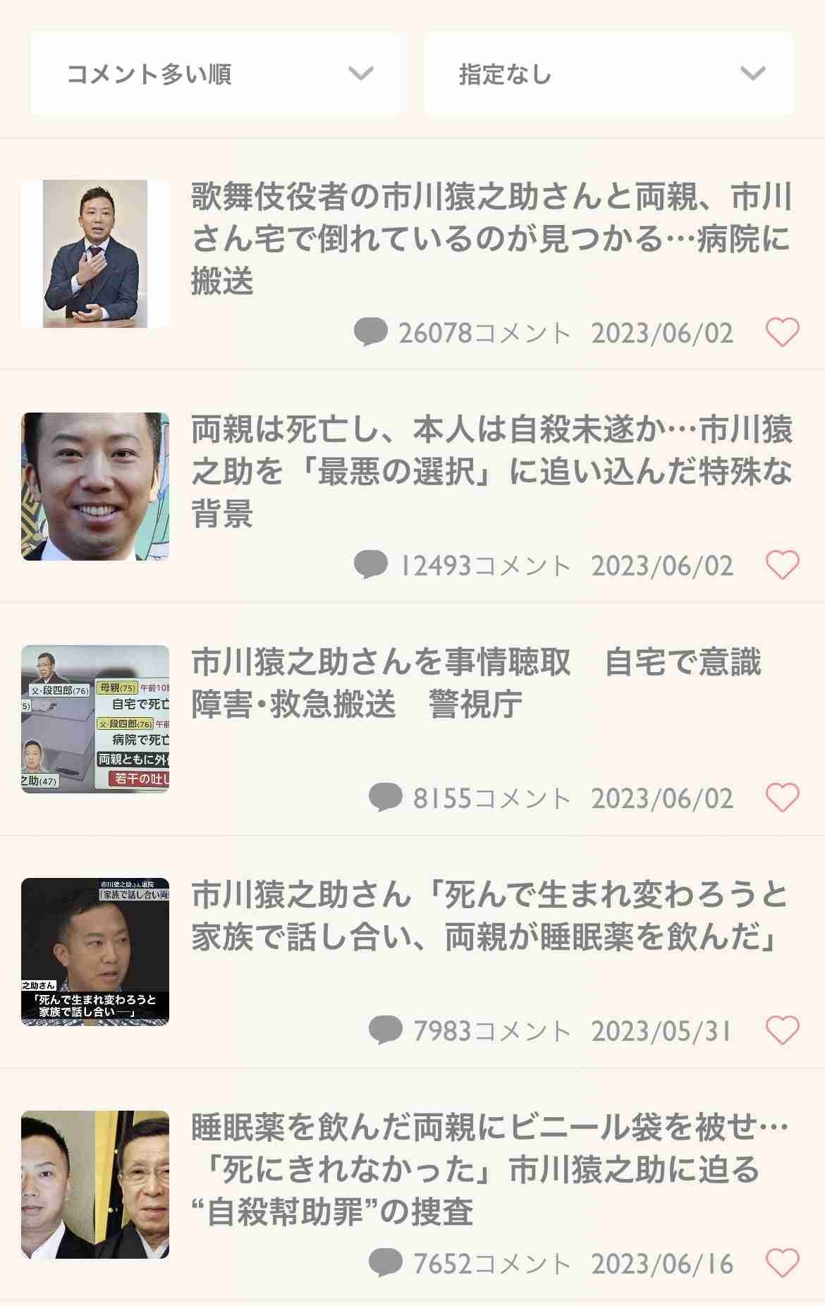 有名人の衝撃的だったスキャンダル