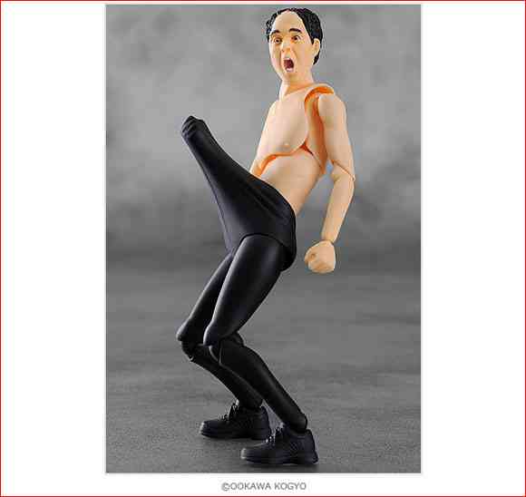 【衝撃】江頭2:50のフィギュアがすごいと評判 / 軟質素材を使う事でプロポーションを崩さず可動域を確保 | ロケットニュース24