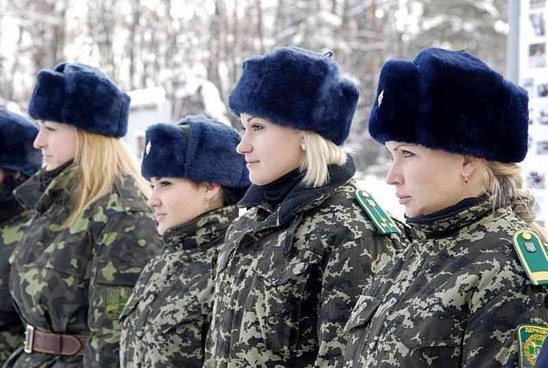 ウクライナの最も美しい女性兵士コンテスト