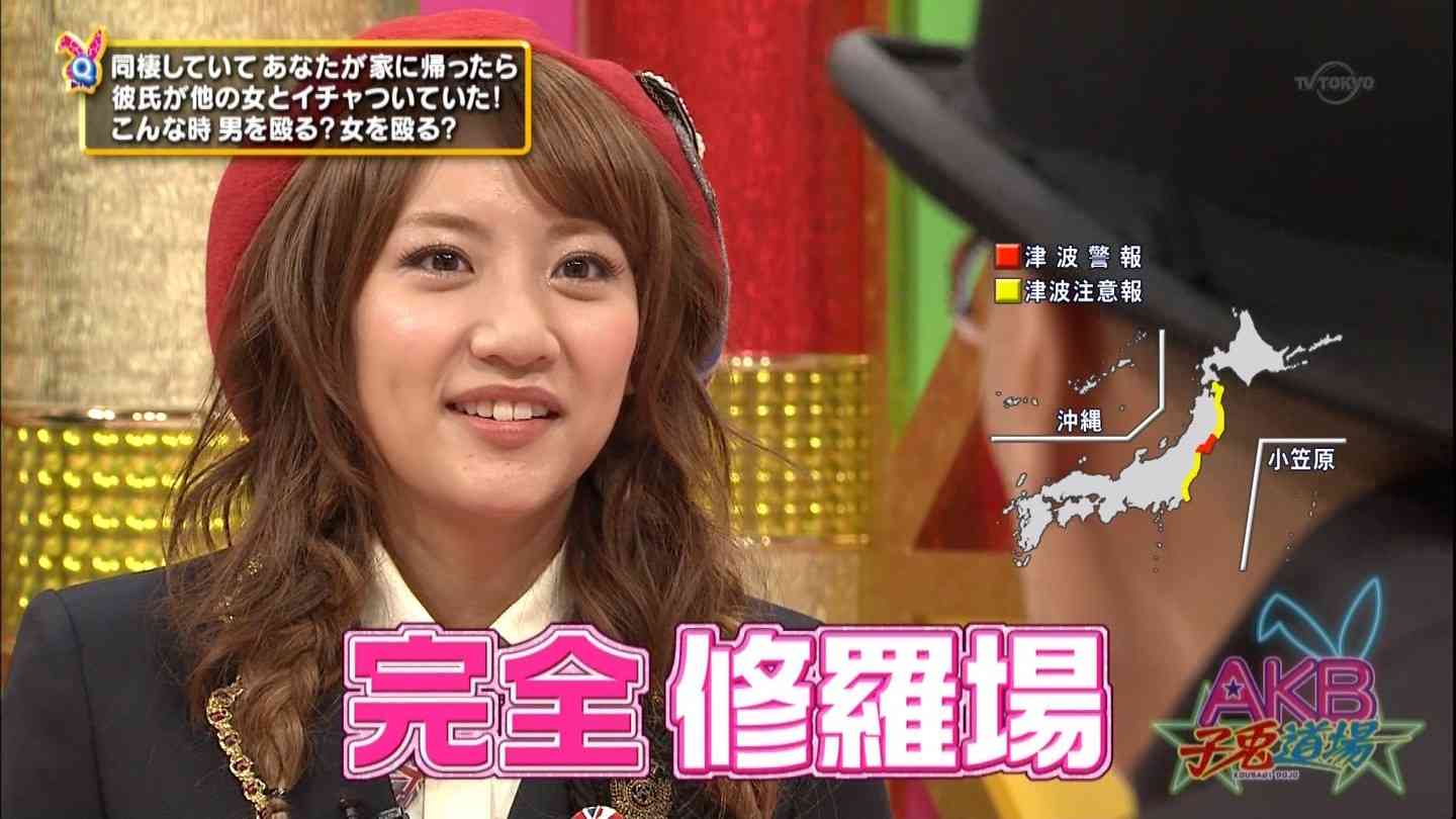 FNS歌謡祭の高橋みなみがスゴすぎるwww