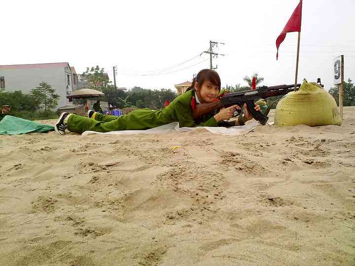 ウクライナの最も美しい女性兵士コンテスト