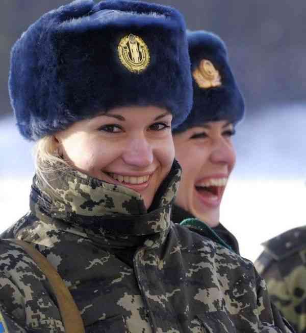 ウクライナの最も美しい女性兵士コンテスト